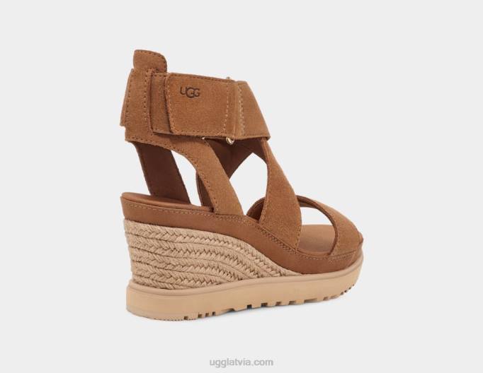 sievietes UGG ileana potīte Z48J492 kastanis