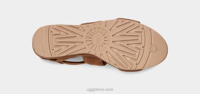 sievietes UGG ileana potīte Z48J492 kastanis
