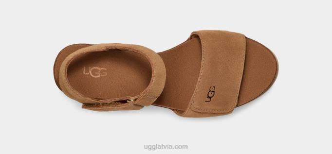 sievietes UGG ileana siksna Z48J558 kastanis