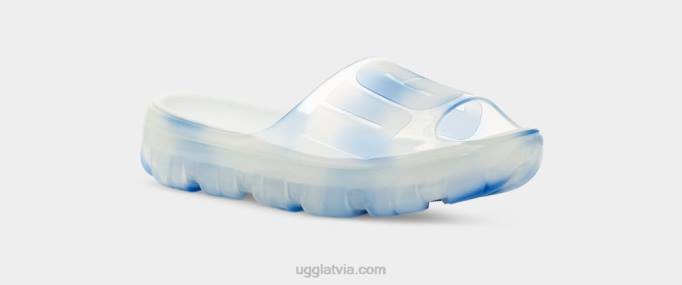 sievietes UGG jella dzidri akvareļu slaids Z48J346 mākoņainas debesis