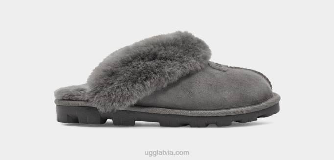 sievietes UGG koķetes čības Z48J488 pelēks
