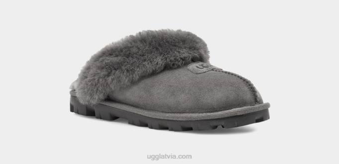 sievietes UGG koķetes čības Z48J488 pelēks