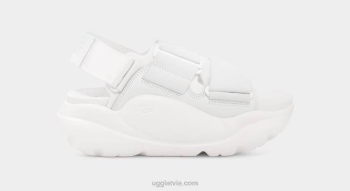 sievietes UGG la ielas sandales Z48J7 spilgti balts