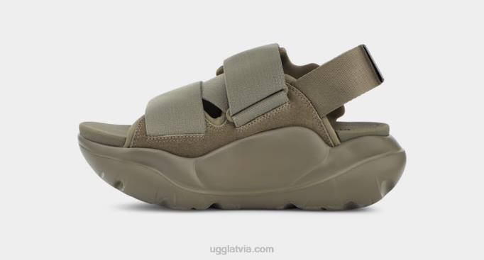 sievietes UGG la ielas sandales zamšādas Z48J2124 sūnu zaļa