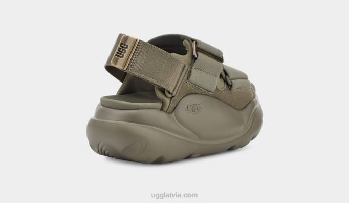 sievietes UGG la ielas sandales zamšādas Z48J2124 sūnu zaļa