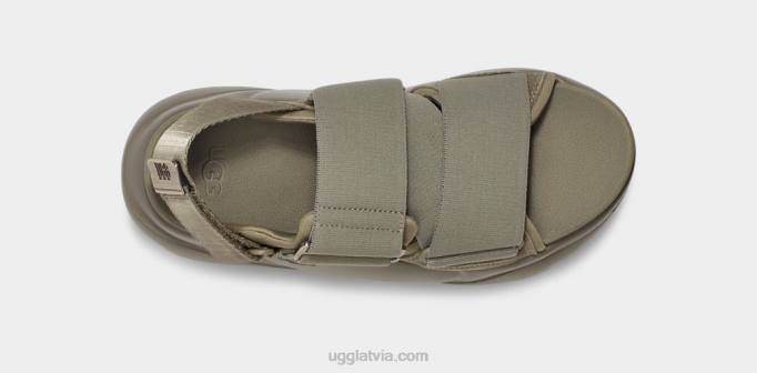 sievietes UGG la ielas sandales zamšādas Z48J2124 sūnu zaļa