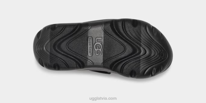 sievietes UGG la ielas sandales zamšādas Z48J510 melns