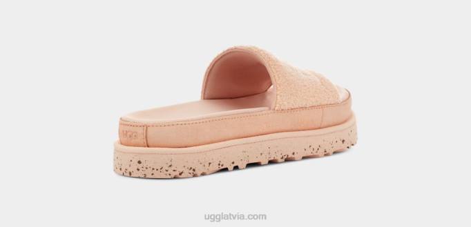 sievietes UGG latons Z48J795 persiku pūkains frotē