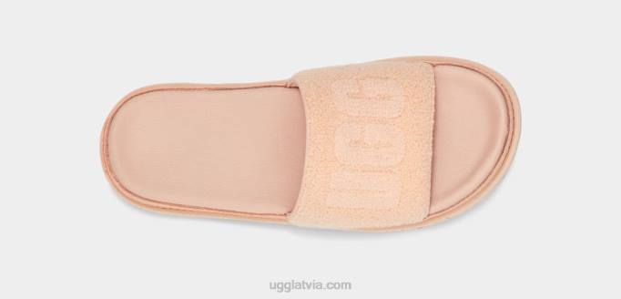 sievietes UGG latons Z48J795 persiku pūkains frotē