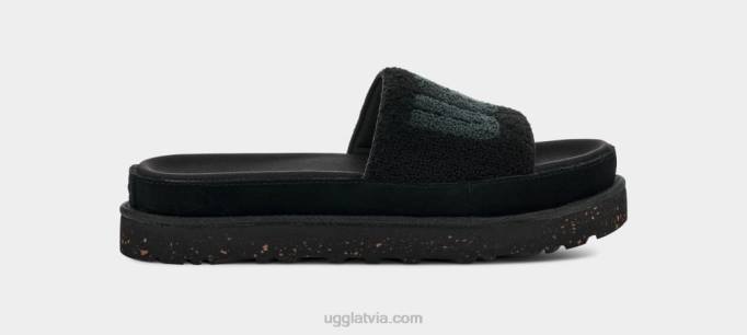 sievietes UGG latons Z48J796 melns frotē