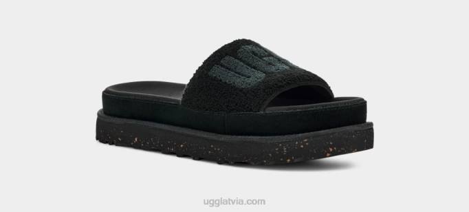 sievietes UGG latons Z48J796 melns frotē