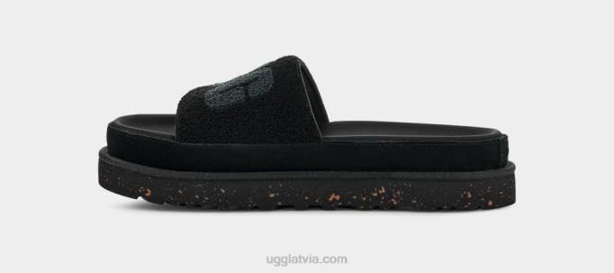 sievietes UGG latons Z48J796 melns frotē
