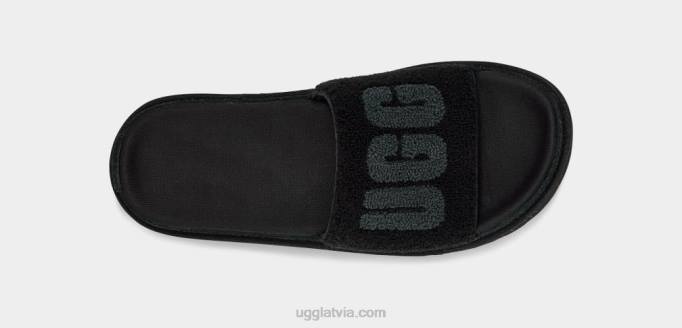 sievietes UGG latons Z48J796 melns frotē