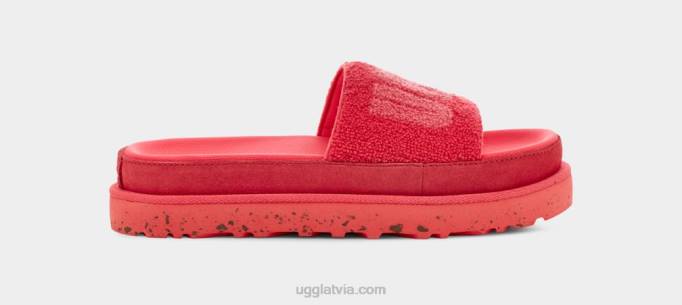 sievietes UGG latons Z48J797 hibiska rozā frotē