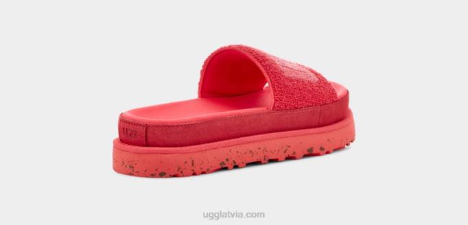 sievietes UGG latons Z48J797 hibiska rozā frotē