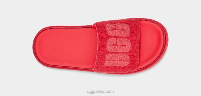 sievietes UGG latons Z48J797 hibiska rozā frotē