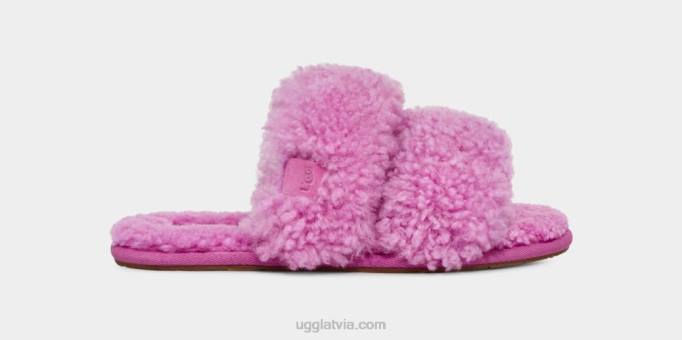 sievietes UGG maxi cirtaini scuffetta Z48J681 violets rubīns