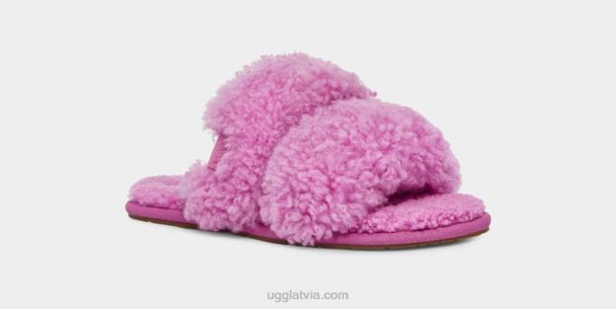 sievietes UGG maxi cirtaini scuffetta Z48J681 violets rubīns