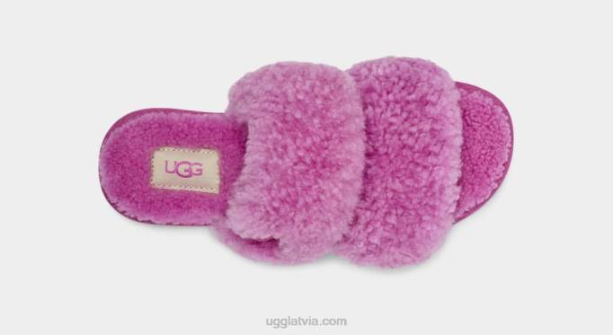 sievietes UGG maxi cirtaini scuffetta Z48J681 violets rubīns