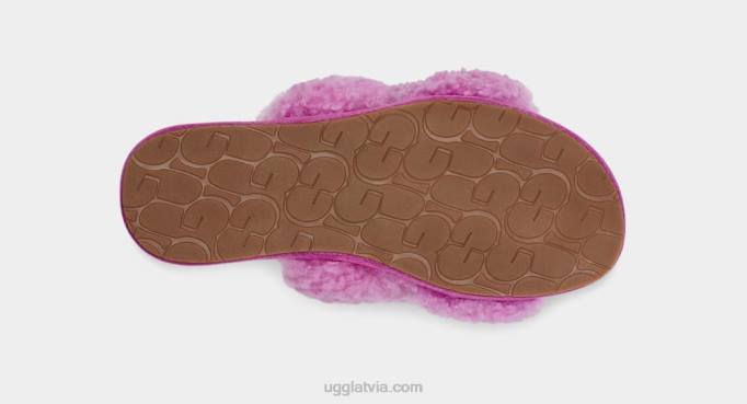 sievietes UGG maxi cirtaini scuffetta Z48J681 violets rubīns