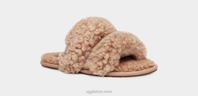 sievietes UGG maxi cirtaini scuffetta Z48J682 smiltis