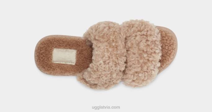 sievietes UGG maxi cirtaini scuffetta Z48J682 smiltis