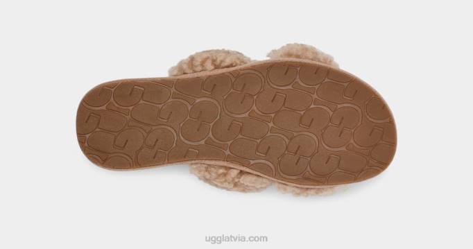 sievietes UGG maxi cirtaini scuffetta Z48J682 smiltis