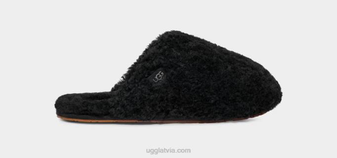 sievietes UGG maxi curly slide Z48J585 melns