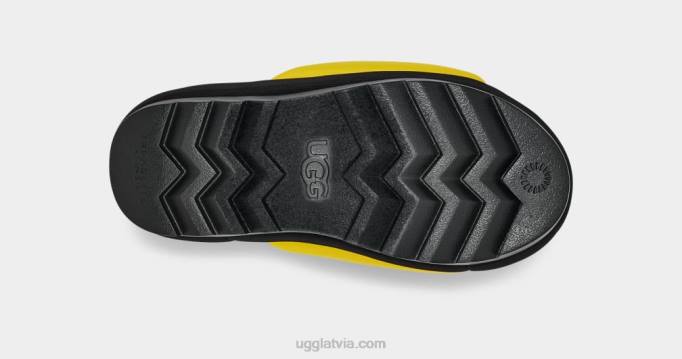 sievietes UGG maxi grafiskais slaids Z48J757 kanārijputniņš/melns