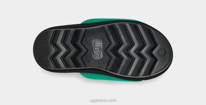 sievietes UGG maxi grafiskais slaids Z48J758 smaragda zaļš/melns