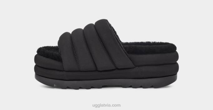 sievietes UGG maxi slidkalniņš Z48J761 melns