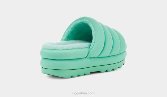 sievietes UGG maxi slidkalniņš Z48J764 bāli smaragds