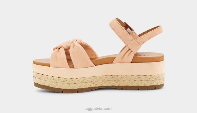 sievietes UGG neusch Z48J783 persiku pūkains zamšādas