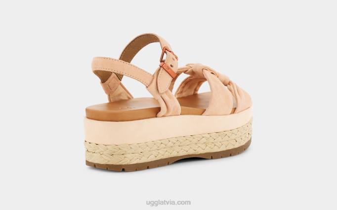 sievietes UGG neusch Z48J783 persiku pūkains zamšādas