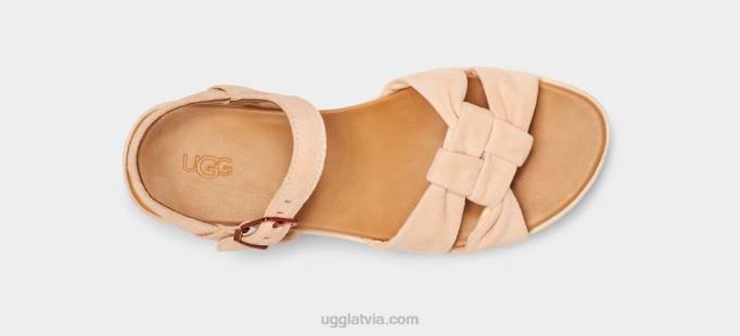 sievietes UGG neusch Z48J783 persiku pūkains zamšādas