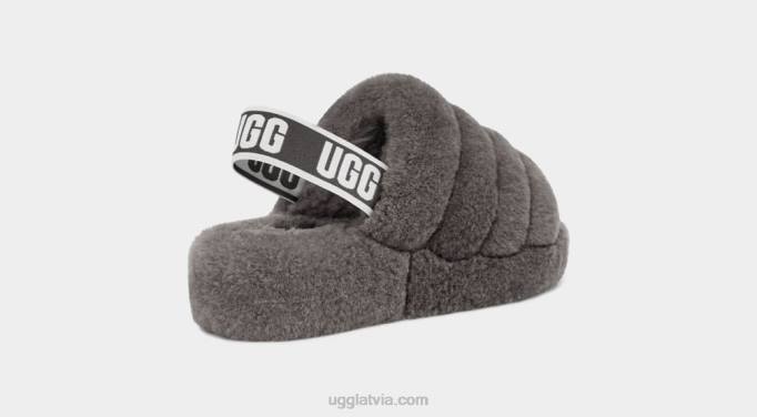 sievietes UGG pūka jā slaids Z48J712 ogles