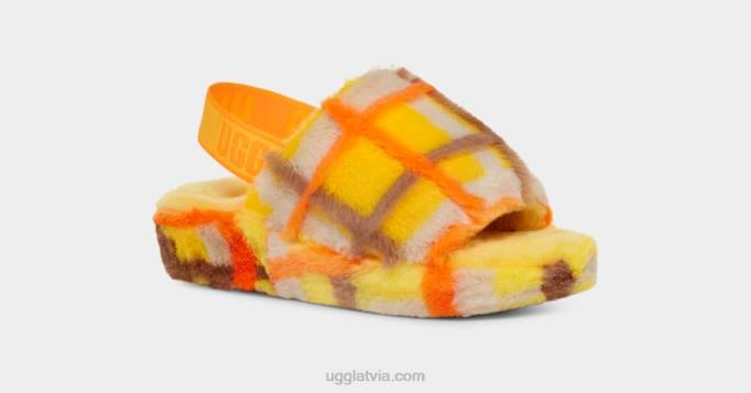 sievietes UGG pūka jā slaids pleds punk Z48J66 kanārijputniņš