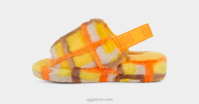 sievietes UGG pūka jā slaids pleds punk Z48J66 kanārijputniņš