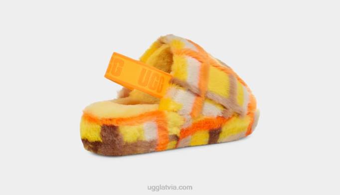 sievietes UGG pūka jā slaids pleds punk Z48J66 kanārijputniņš