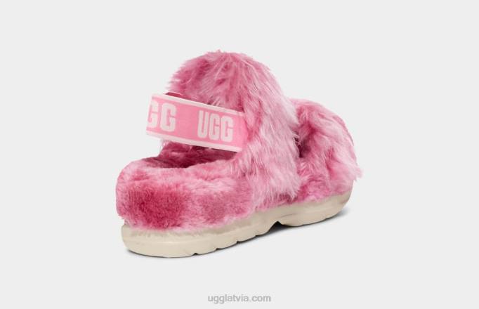 sievietes UGG pūkains cukura sandales Z48J741 rozā
