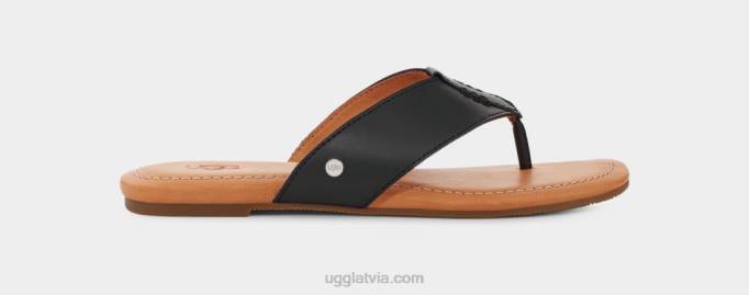 sievietes UGG rūpīgs flip Z48J517 melns