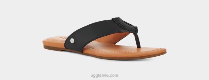 sievietes UGG rūpīgs flip Z48J517 melns