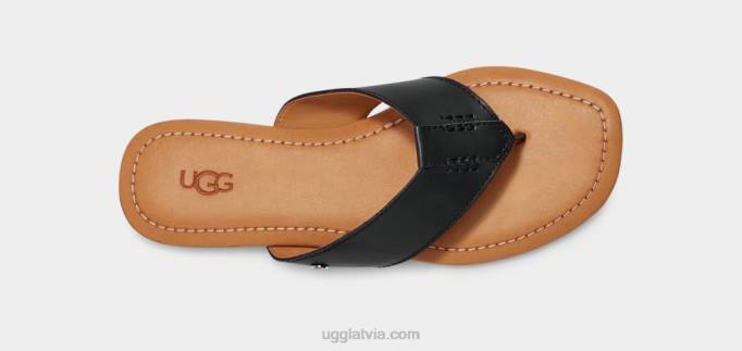 sievietes UGG rūpīgs flip Z48J517 melns
