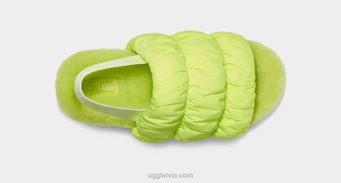 sievietes UGG scrunchita Z48J534 bāli šartrīzs