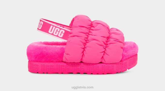 sievietes UGG scrunchita Z48J535 taffy rozā