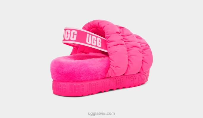 sievietes UGG scrunchita Z48J535 taffy rozā