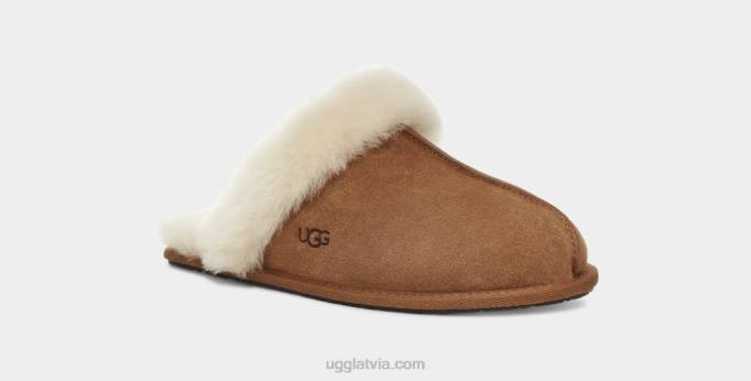 sievietes UGG scuffette ii Z48J446 kastanis
