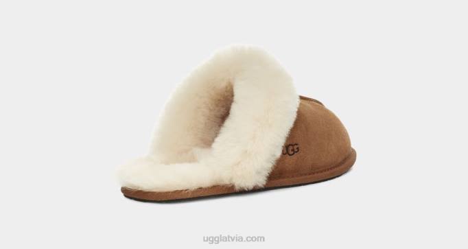 sievietes UGG scuffette ii Z48J446 kastanis