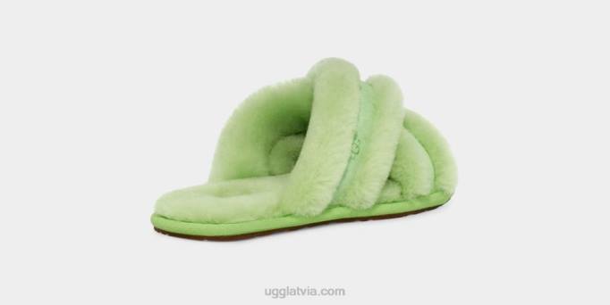 sievietes UGG scuffita Z48J43 parka zaļš