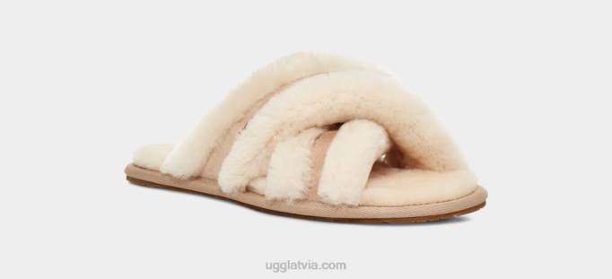 sievietes UGG scuffita Z48J543 smiltis